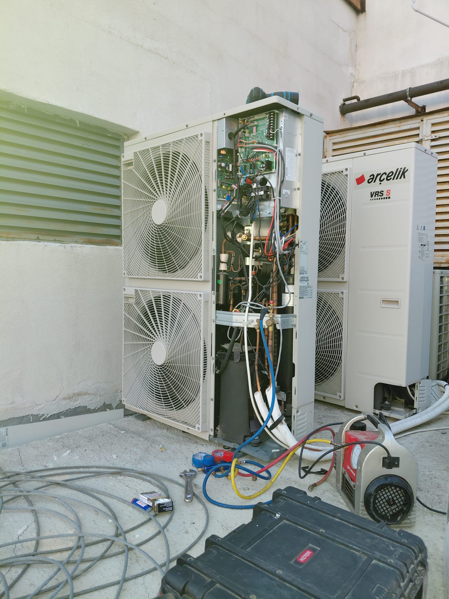 Arçelik klima dış ünite tamiri
